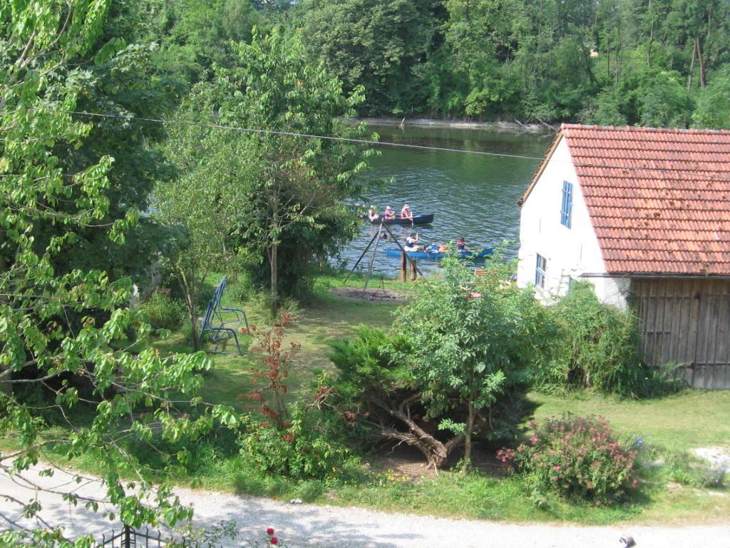 Ferienhaus am Lech Kaufering Exterior foto